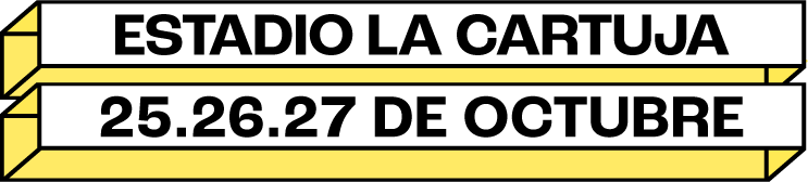 25, 26 y 27 de octubre - Estadio La Cartuja